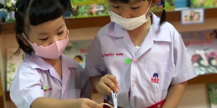 กิจกรรมโครงการเด็กกินผัก